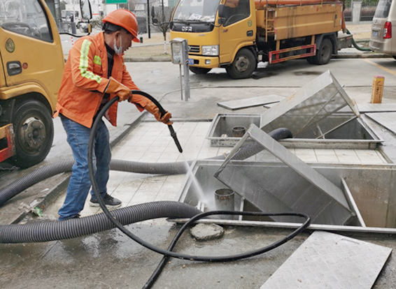 双桥隔油池清理